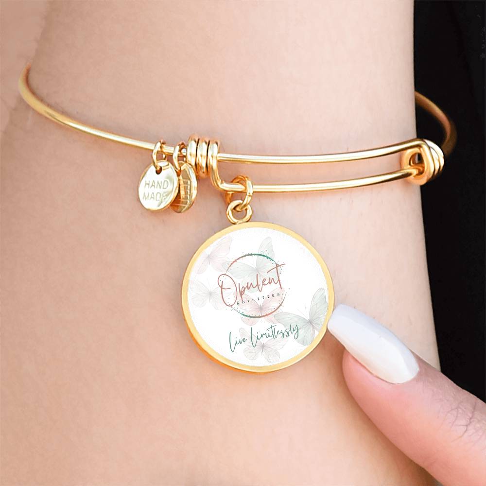 Opulent Bangle - Butterfly Logo