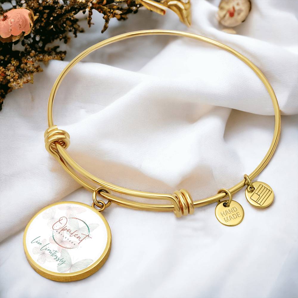 Opulent Bangle - Butterfly Logo