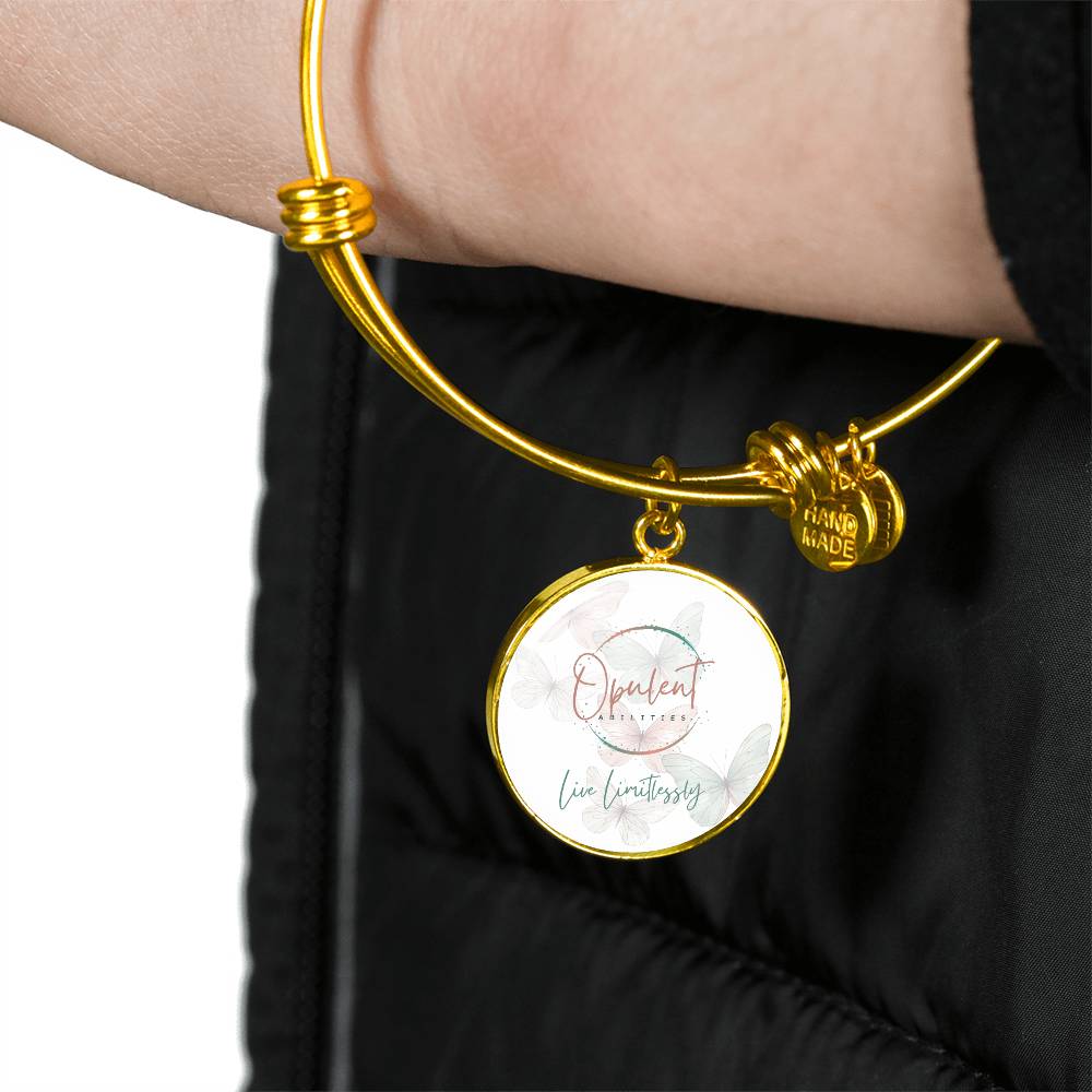 Opulent Bangle - Butterfly Logo