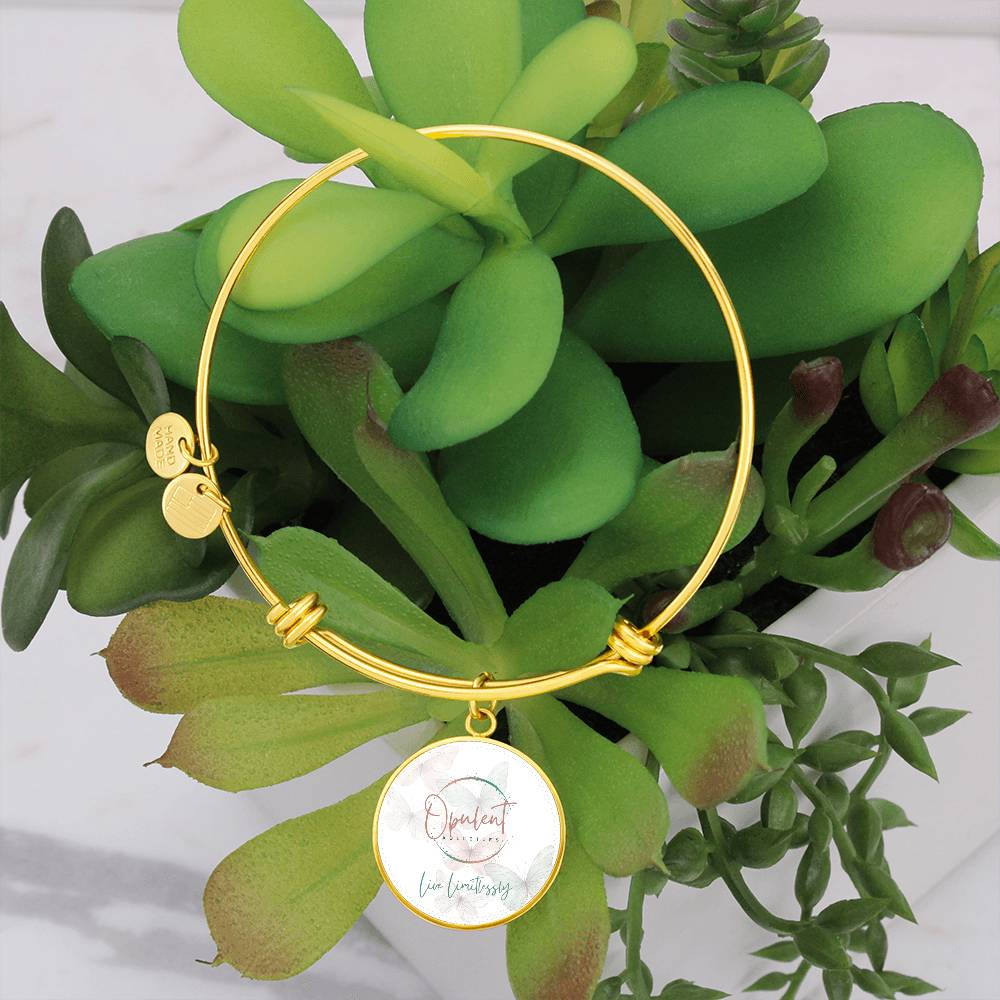Opulent Bangle - Butterfly Logo