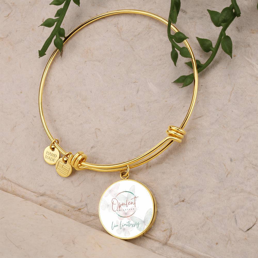 Opulent Bangle - Butterfly Logo