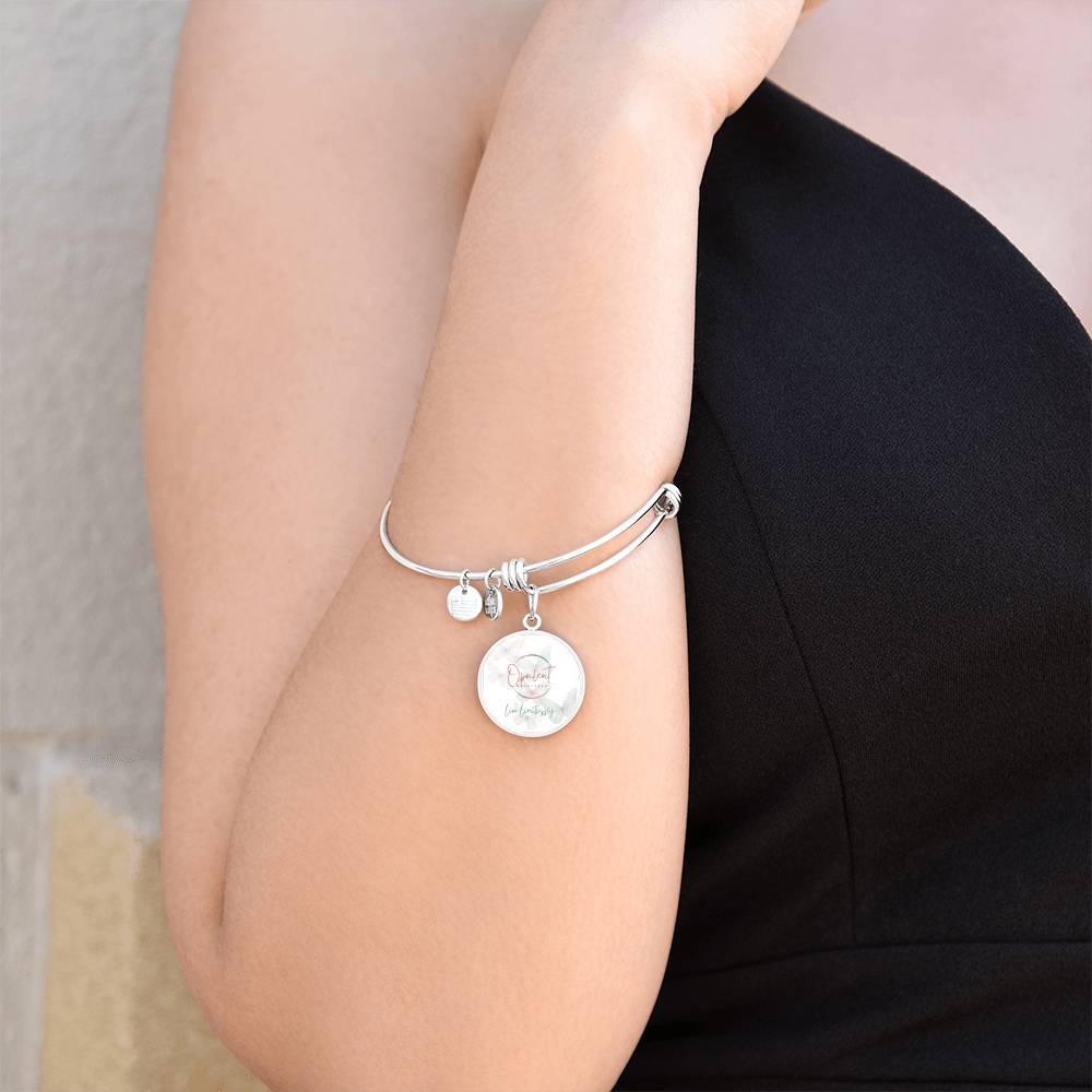 Opulent Bangle - Butterfly Logo