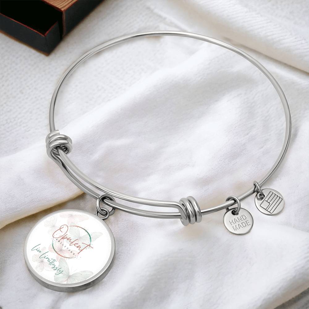 Opulent Bangle - Butterfly Logo