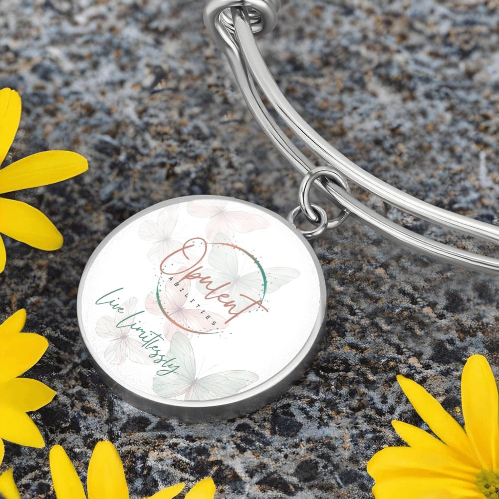 Opulent Bangle - Butterfly Logo