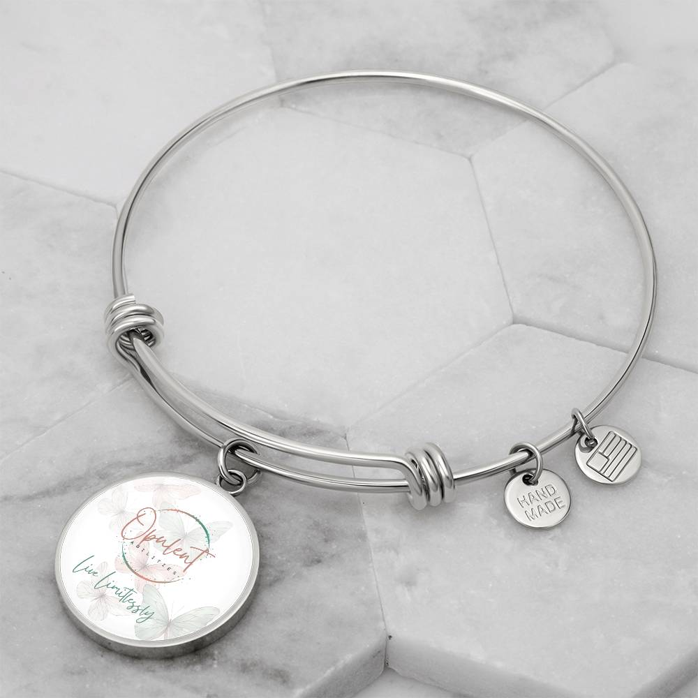 Opulent Bangle - Butterfly Logo